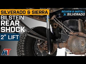 2007-2018 Silverado & Sierra 1500 Bilstein Rear Shock for 0 to 2-Inch Lift Review & Install