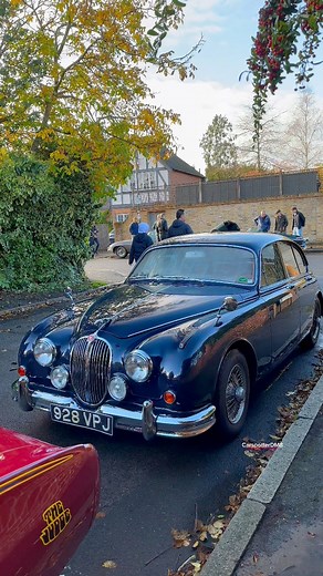 (1961) Jaguar Mk2 #sportssaloon #jaguar #luxuryclassic | Car Spotter DM8