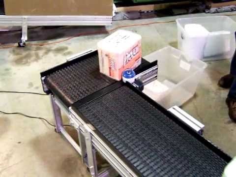 Safe Conveyor 90 Degree Corner Turn System