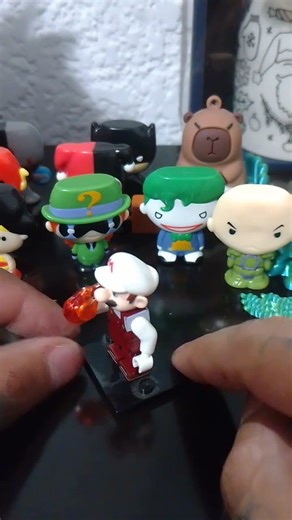 #LEGO Mario de fuego! #shorts #minifigures #supermariogalaxy Luigi Bowser Toad Peach
