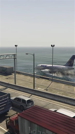 Emergency Descent After Engine Fire Ends in Sea