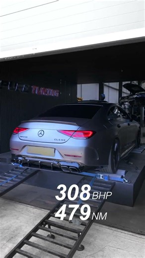 Stage 2 CLS 53 = 561BHP & 871NMMods:• PT Downpipes• Upgraded Intakes• PT Custom ECU• PT Custom