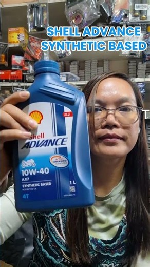Shell Advance Synthetic Based #MotorcyclePH #ShellAdvance #ManualRider #EngineOil