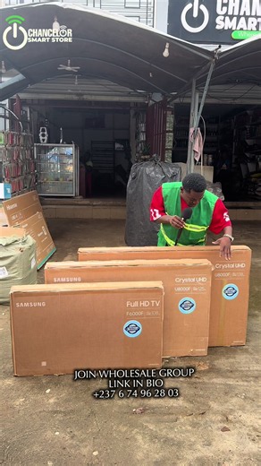 Samsung TVs with Official Warranty in Buea — Chancelor Smart Store
