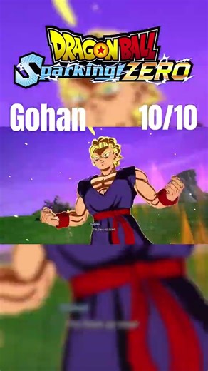 Rating All Gohan Transformations in Dragon Ball Sparking! ZERO #dragonballsparkingzero