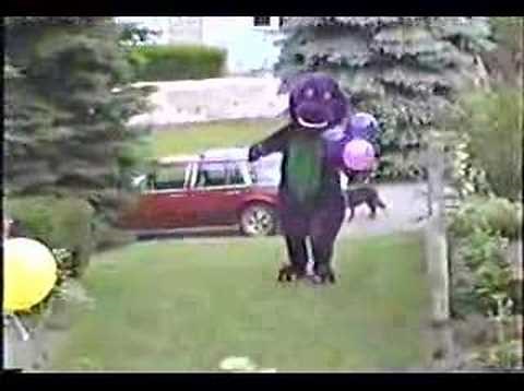 Barney scare
