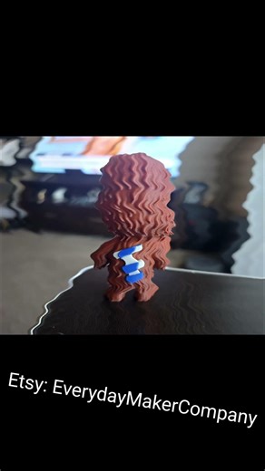 Lil Wooky 😍 I'm kind of obsessed 🔥 #3dprinting #flashforge #ad5x #tiny #toy #3dprint