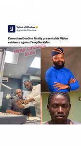 The matter reach like this ? This comedian don carry him evidence go radio station ooo!! TheRatels make Una come Oo!! 📹VC: @naija102fm #EmmacourageBlog #Trendingvideo | EMMA COURAGE