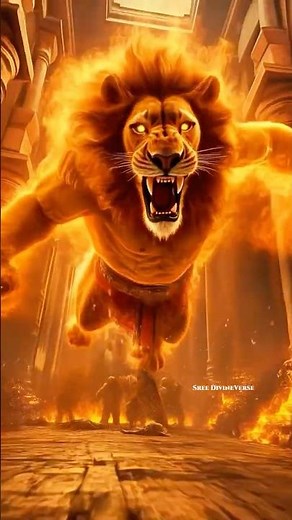 Roar of Narasimha 🔱 The Ugra Power That Shatters All Darkness | Sree DivineVerse