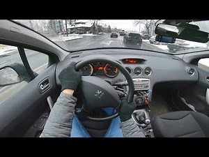 PEUGEOT 308 2007-2011| 1.6 120 HP | POV TEST