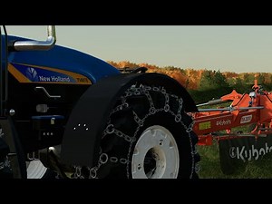 FS22 | Edgewater , saskatchewan | New Holland Bi-Directional | Raking Grass