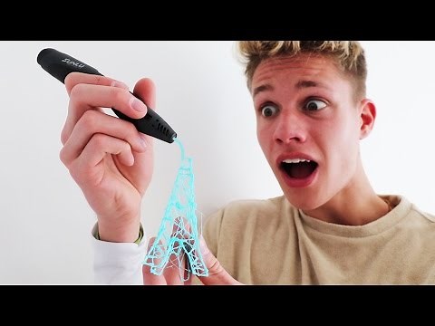 Dieser Stift malt in 3D !! 😱