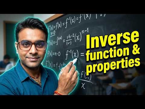 Inverse Functions: Theory & Practice Part-1 | Class 12 | JEE