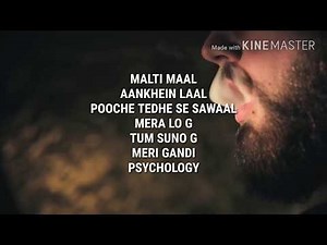 (18+) JAMMU WEED RAP |OFFICIAL BHAGAT | LYRIC VIDEO | 2017