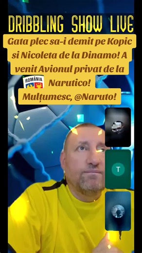 Naruto, mulțumesc pentru acest Cadou minunat trimis în LIVE-ul meu! Voi prețui acest moment pentru totdeauna. @Naruto #tiktoklive #livehighlights #livegift #privatejet #avionprivat @GSP - Gazeta Sporturilor @Digi Sport @Dinamo Bucuresti