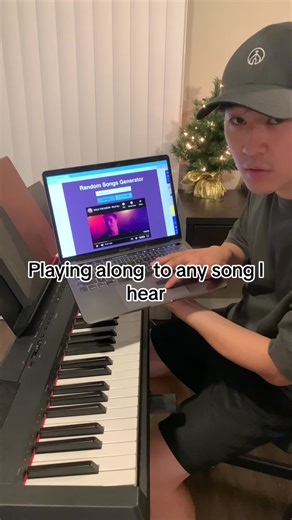 Playing along with any song that I hear Pt. 1 (using a random song generator) ❓Have you ever wanted to just learn any song by ear? ❓Have you been frustrated by the lack of sheet music for the song you want to learn? 🥲 Same here. I’m starting a page to teach you how to learn and play the music YOU like. If this is something you’re interested in, come follow my page and I’m going to be uploading more and more content to help you learn and UNDERSTAND music. See you soon! #piano #music #musictheory