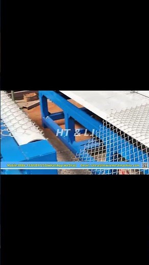 HT-GHW3000 Automatic Single Wire Chain Link Fence Machine