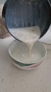 Healthy Breakfast Bowl Creamy Milk Porridge with Mixed Nuts Quick and Nutritious Morning Recipe