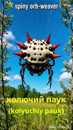 9 Russian Spider Names 🕷️ | Unusual Spiders in Russian