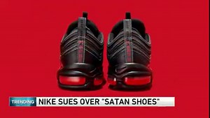 25K views · 146 reactions | TRENDING: Nike is suing Rapper Lil Nas X over his "Satan Shoes." | WGN Morning News | Facebook