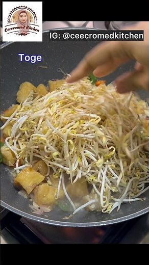 Masakan Ala Warteg, Tumis Toge dan Tahu Pong #shorts
