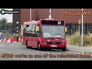 *Reinstated - Recent New Operator* ~ 47985 works on London bus route W9 | Optare Solo - (Stagecoach)