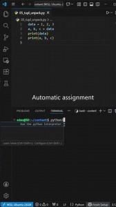 Python Tuple Trick #19 – Packing & Unpacking