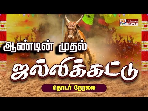 களைகட்டும் தச்சங்குறிச்சி ஜல்லிக்கட்டு 2026 - சிறப்பு நேரலை | Jallikattu 2026 | Polimernews