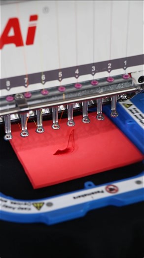 5K views · 98 reactions | Adding 3D embroidery to clothing brings designs to life with texture and depth. Each stitch creates a layered, eye-catching effect that stands out, adding a unique, tactile dimension to any garment. Perfect for making your clothing not just look good, but feel extraordinary. #foryou #reelsvideo #embroideryart #embroideryprojects #embroiderytutorial #3dembroidery #embroideryforbeginners #shorts | BAi Embroidery Machine | Facebook