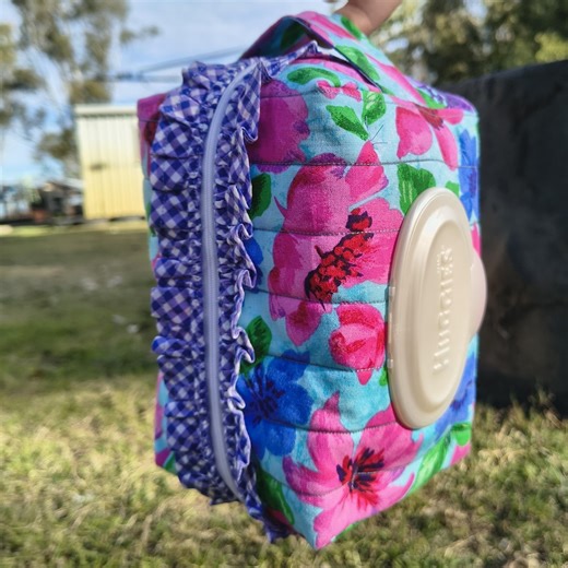 Quilted Boxy Nappy Diaper Pouch Sewing Pattern - Etsy Australia