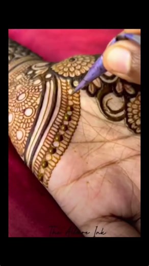 front hand mehndi design ✨🤍🌼 subscribe for more...