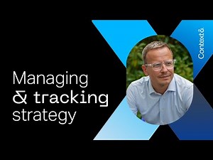 Managing & tracking strategy in Projectum xPM