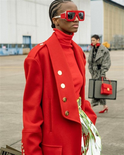 Fashion meets travel at the Balmain showcase