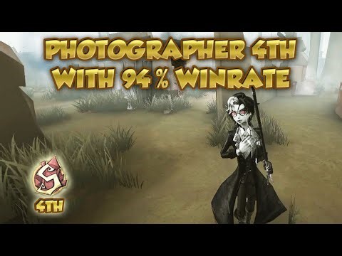 (4th Joseph) Photographer 4th With 94% Winrate | Identity V | 第五人格 제5인격 | Photographer