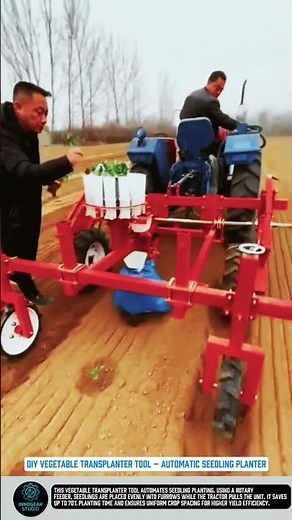 DIY Vegetable Transplanter Tool – Automatic Seedling Planter