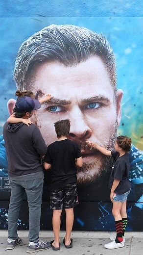 218K views · 1.5K reactions | Extraction 2 has such intense action scenes that Chris Hemsworth is even sweating on the billboards! | Netflix | Facebook