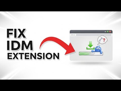 How To Fix IDM Extension for Chrome