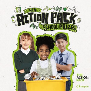 Sign up now and receive a free action pack and the chance to win eco-friendly prizes for your school. | Recycle Now
