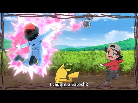 Pokemon Journeys - Goh caught Ash