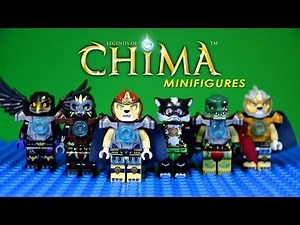 LEGO Legends of Chima Knockoff Minifigures Set 1 (Bootleg)