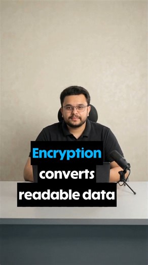 Deepankar Pathak | Encryption protects your data. Decryption makes it usable again In this reel, you learned: ✔ What encryption does ✔ What decryption means... | Instagram