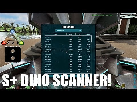 ARK Structures Plus S+ Transmitter Dino Scanner How-to