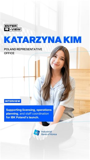 📌 ENTERVIEW: Wrocław Representative Office at IBK​ (IBK 브로츠와프 연락사무소)