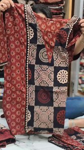 190 reactions · 18 comments | Ajrakh short kurti 殺 Shop -mishuk vivekananda college more bardhaman Booking -7797801527 #ajrakhlove #short #ajrakh #ajrakhkurti #newcollection @highlight | Rima Kundu Roy | Facebook