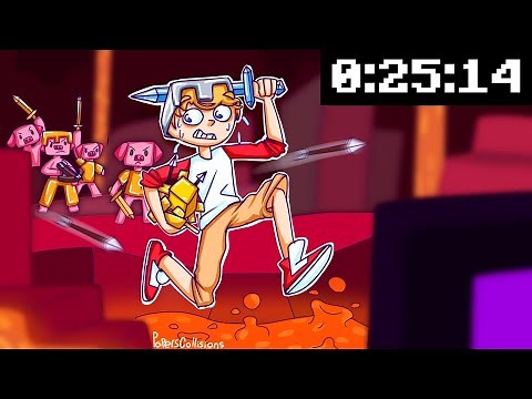 TommyInnit Speedruns the 1.16 Nether Update in Minecraft Hardcore