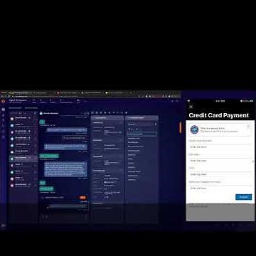 LivePerson demo of Secure Forms in action