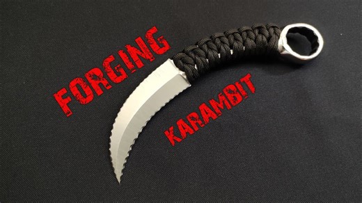 How to make karambit knife
