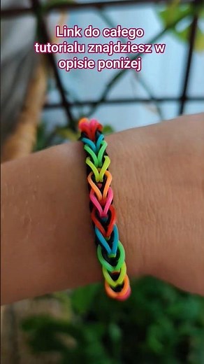 Jak zrobić bransoletkę z gumek | Loom Bands #diy #bracelet #bransoletka #handmade #tutorial