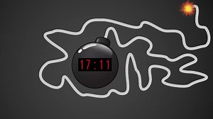 30 Minute Timer BOMB  With Giant Bomb Explosion