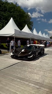 Jesko Absolut on display at the event